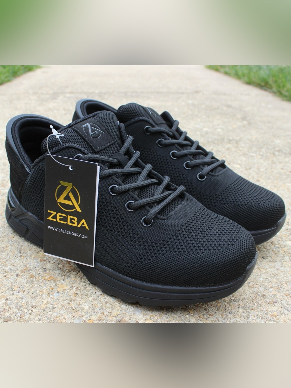 Black Zeba Hands-Free Men's Sneakers Sz 9 Men